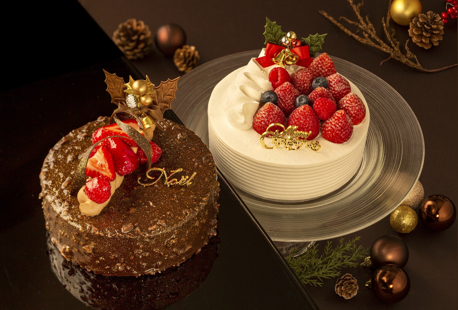 クリスマス18 パティシエ特製ケーキを販売 ご予約受付中 天神 大名の自然派イタリアン リストランテ カノビアーノ福岡 公式